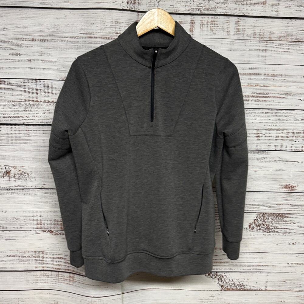 Lija 1/4 Zip Women's Sweatshirt Large Gray